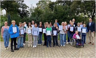 Das erste Jugendparlament der Stadt Meppen tritt zusammen