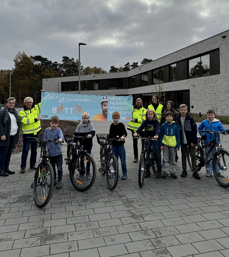 Radverkehrssicherheitskampagne Mehr Miteinander… BITTE © Stadt Meppen