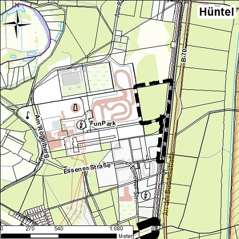 Übersichtsplan B-Plan 556 © Stadt Meppen